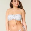 Çift Taraflı Bandeau Bikini Üstü