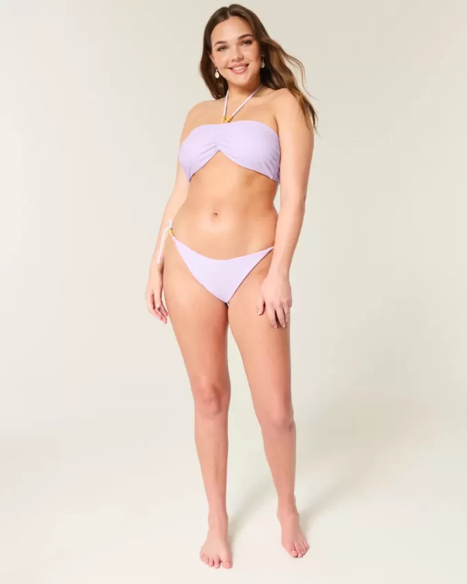 Çift Taraflı Bandeau Bikini Üstü