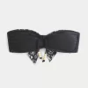 Çift Taraflı Bandeau Bikini Üstü