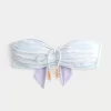 Çift Taraflı Bandeau Bikini Üstü