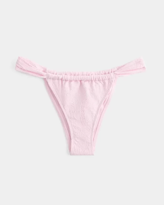 Jakarlı Geniş Askılı En Şımarık Bikini Altı Jakarlı Geniş Askılı En Şımarık Bikini Altı