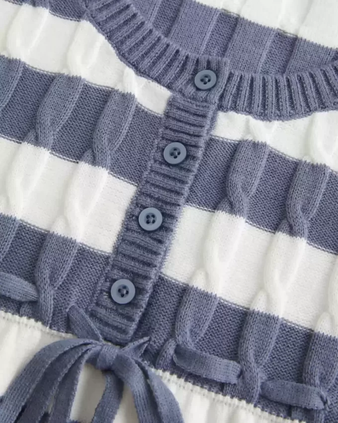 Kablo Örgü Babydoll Kazak