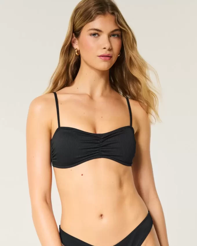 Kaburgalı Kepçe Bikini Üstü