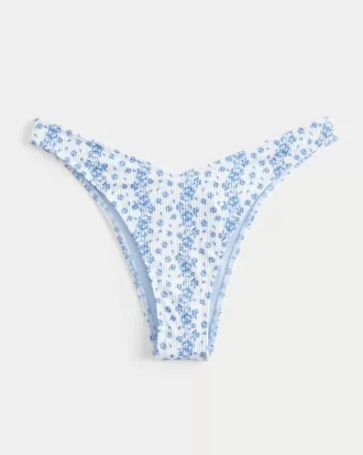 Kaburgalı Yüksek Paça V Bel En Şık Bikini Altı