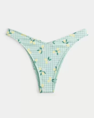 Kaburgalı Yüksek Paçalı En Şımarık Bikini Altı