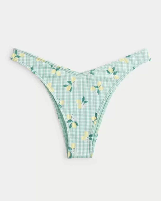 Kaburgalı Yüksek Paçalı En Şımarık Bikini Altı Kaburgalı Yüksek Paçalı En Şımarık Bikini Altı