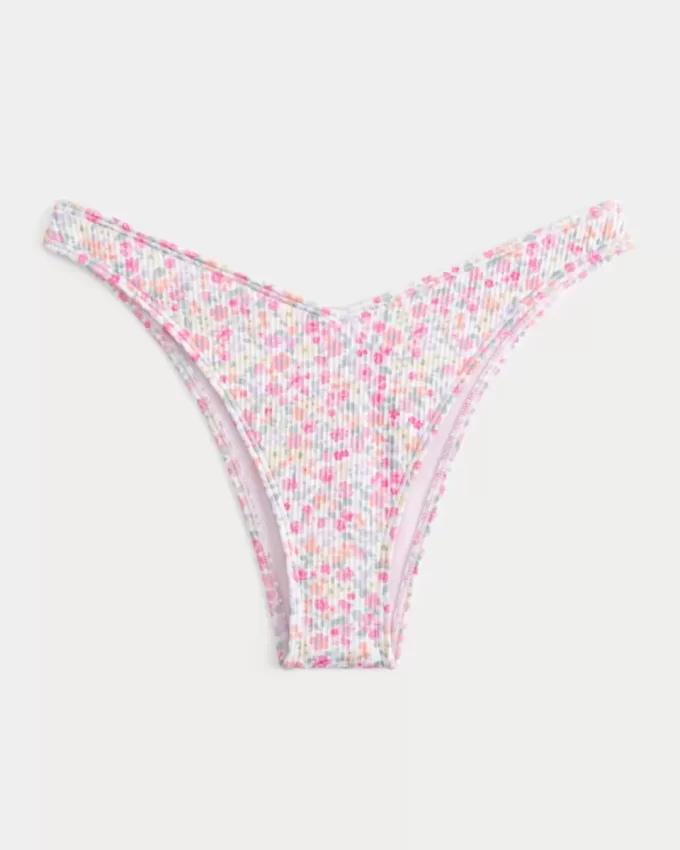 Kaburgalı Yüksek Paçalı En Şımarık Bikini Altı Kaburgalı Yüksek Paçalı En Şımarık Bikini Altı