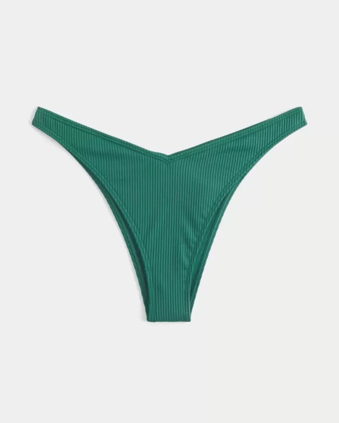 Kaburgalı Yüksek Paçalı En Şımarık Bikini Altı
