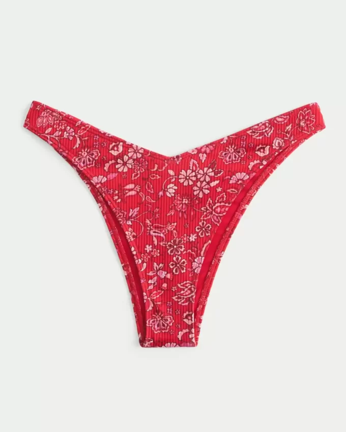 Kaburgalı Yüksek Paçalı En Şımarık Bikini Altı Kaburgalı Yüksek Paçalı En Şımarık Bikini Altı