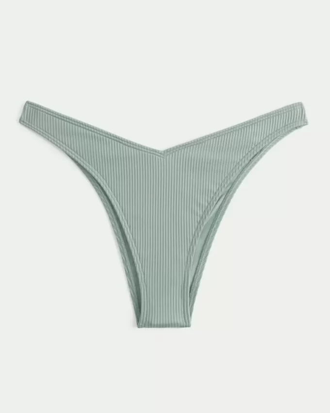 Kaburgalı Yüksek Paçalı En Şımarık Bikini Altı Kaburgalı Yüksek Paçalı En Şımarık Bikini Altı