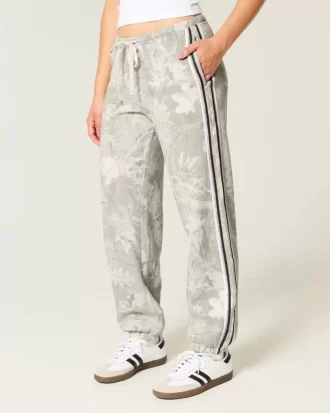 Kamuflaj Bol Polar Jogger Pantolon
