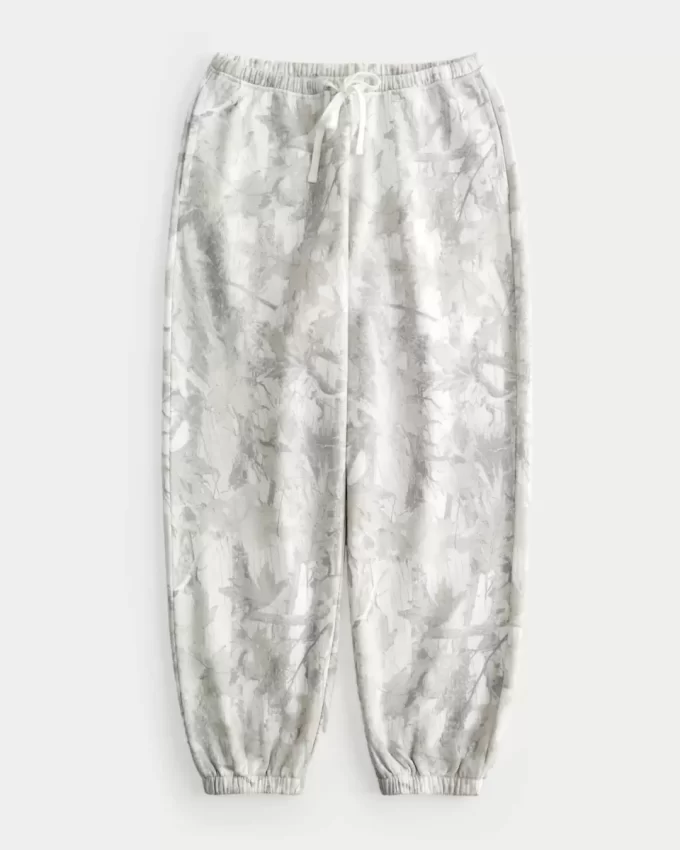 Kamuflaj Bol Polar Jogger Pantolon