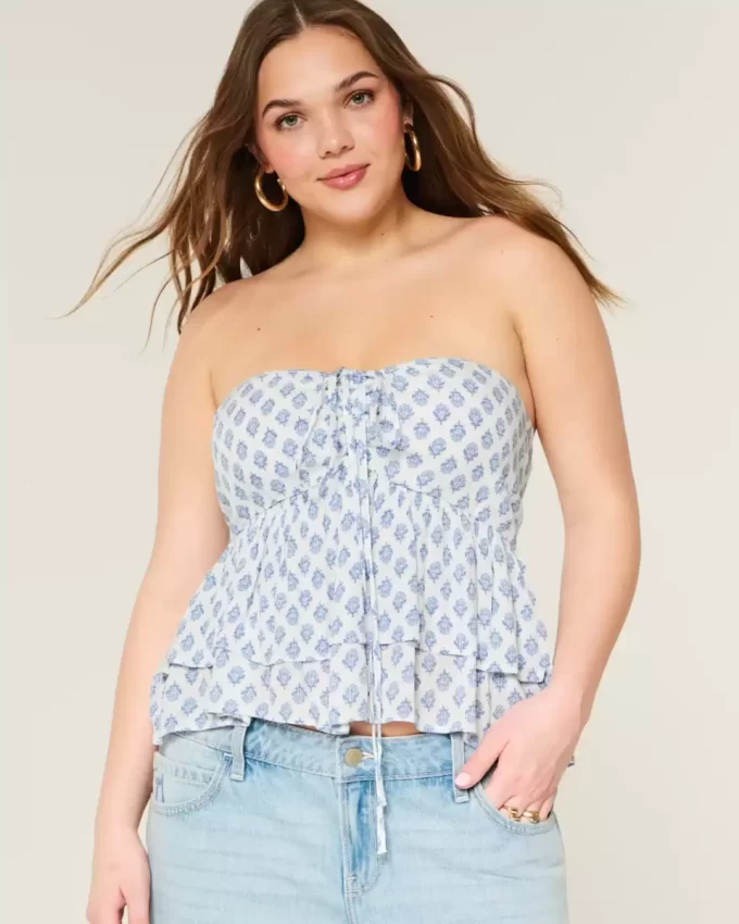 Katmanlı Halter Babydoll Üst Katmanlı Halter Babydoll Üst