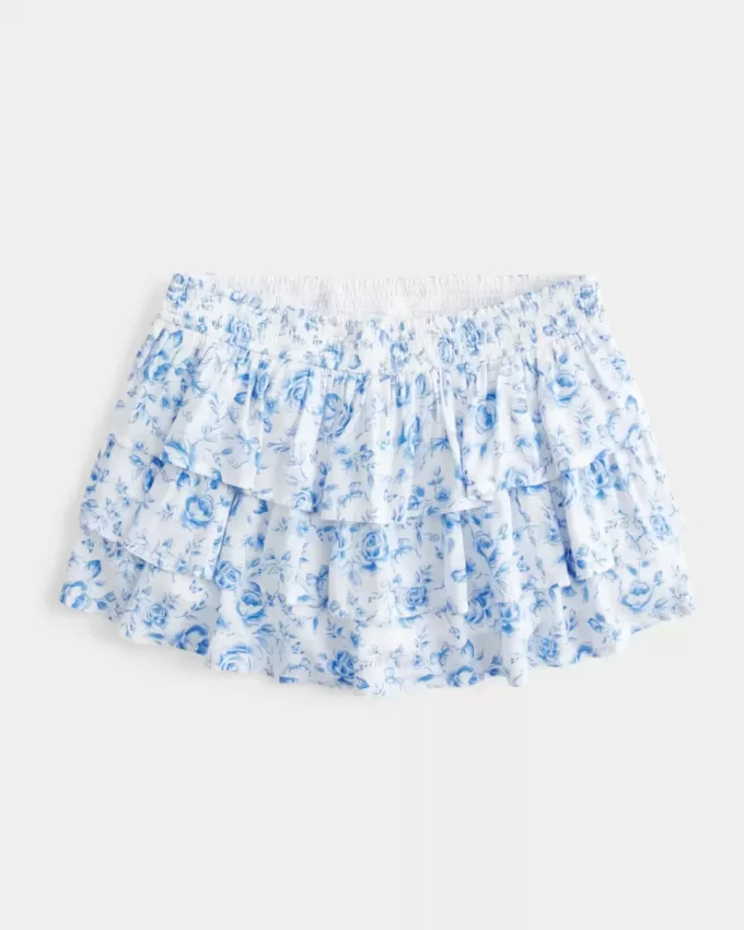 Katmanlı Mini Etek Katmanlı Mini Etek