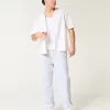 Keten Karışımlı Bol Pantolon