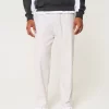 Keten Karışımlı Bol Pantolon