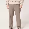 Keten Karışımlı Bol Pantolon