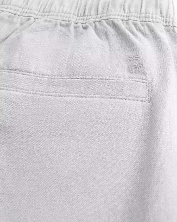 Keten Karışımlı Bol Pantolon