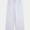 Keten Karışımlı Bol Pantolon Keten Karışımlı Bol Pantolon