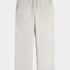 Keten Karışımlı Bol Pantolon