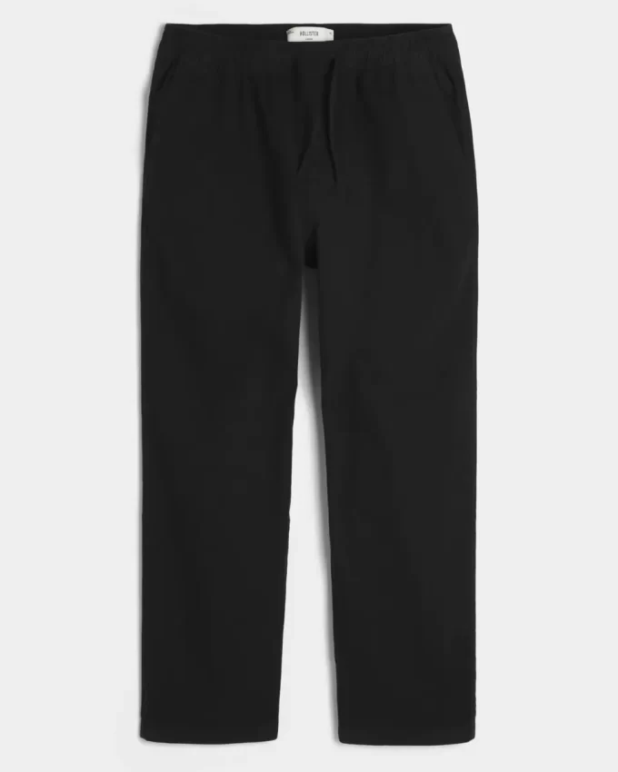 Keten Karışımlı Bol Pantolon