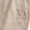 Keten Karışımlı Bol Pantolon