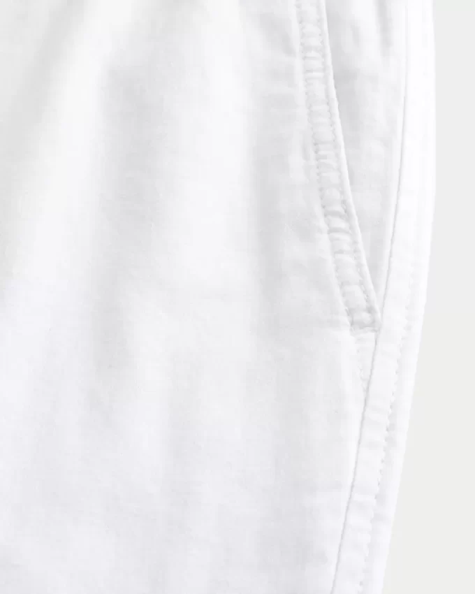Keten Karışımlı Bol Pantolon