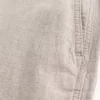 Keten Karışımlı Esnek Bel Bol Pantolon