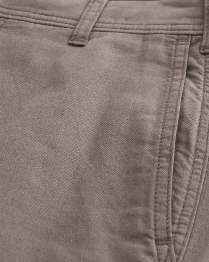 Keten Karışımlı Esnek Bel Bol Pantolon