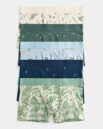 Klasik Uzunlukta Boxer Külot 5’li Paket