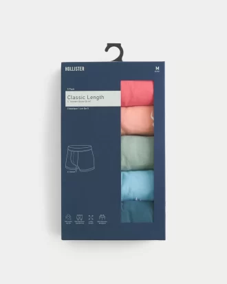 Klasik Uzunlukta Boxer Külot 5’li Paket