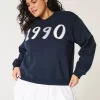 Kolay 1990 Grafik Mürettebat Sweatshirt