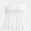 Kolay Askısız Fırfırlı Babydoll Üst
