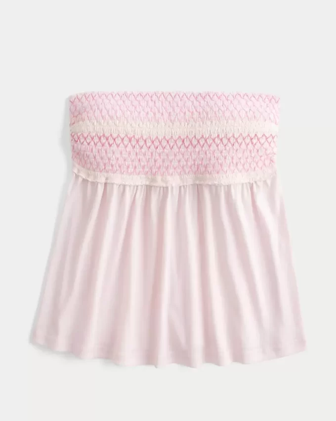 Kolay Askısız Fırfırlı Babydoll Üst Kolay Askısız Fırfırlı Babydoll Üst