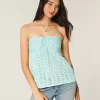 Kolay Askısız Tığ İşi Babydoll Üst Kolay Askısız Tığ İşi Babydoll Üst