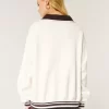 Kolay Boston Tenis Kulübü Grafikli Yarım Fermuarlı Sweatshirt