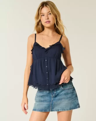 Kolay Şifon Babydoll Üst