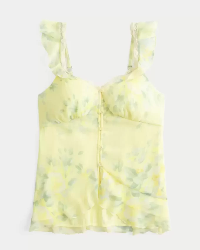 Kolay Şifon Babydoll Üst Kolay Şifon Babydoll Üst