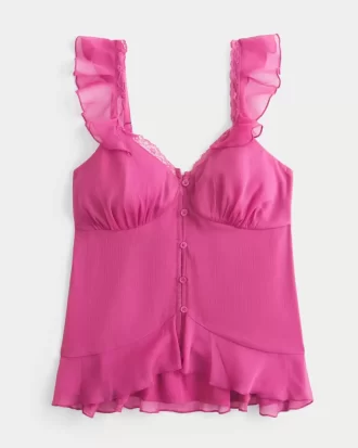 Kolay Şifon Babydoll Üst