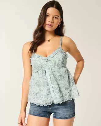 Kolay Şifon Babydoll Üst