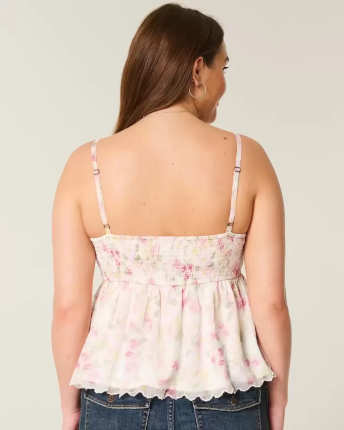 Kolay Şifon Babydoll Üst Kolay Şifon Babydoll Üst
