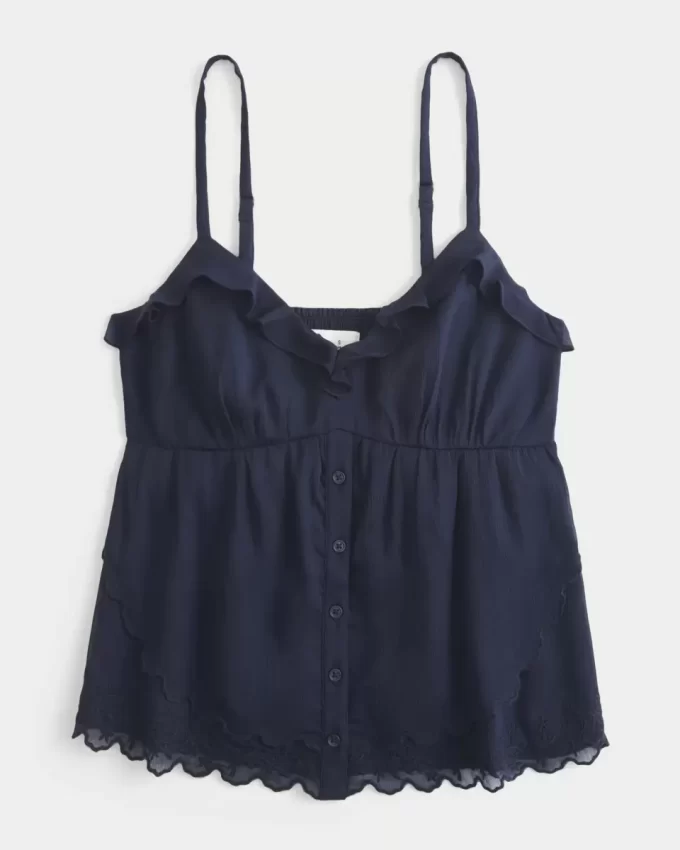 Kolay Şifon Babydoll Üst Kolay Şifon Babydoll Üst