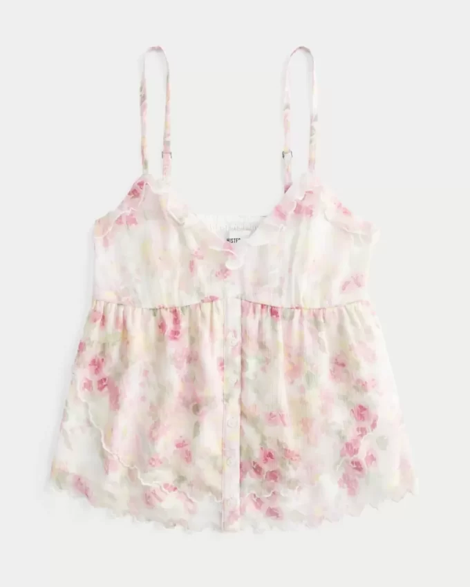Kolay Şifon Babydoll Üst Kolay Şifon Babydoll Üst