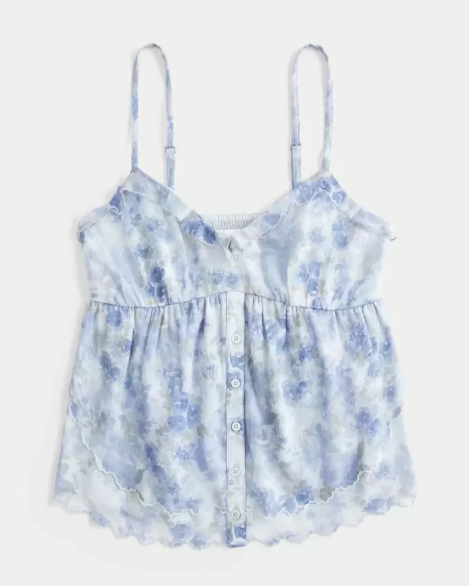 Kolay Şifon Babydoll Üst Kolay Şifon Babydoll Üst