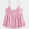 Kolay Şifon Babydoll Üst Kolay Şifon Babydoll Üst
