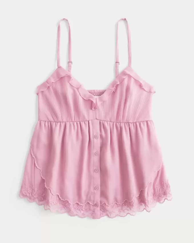 Kolay Şifon Babydoll Üst Kolay Şifon Babydoll Üst