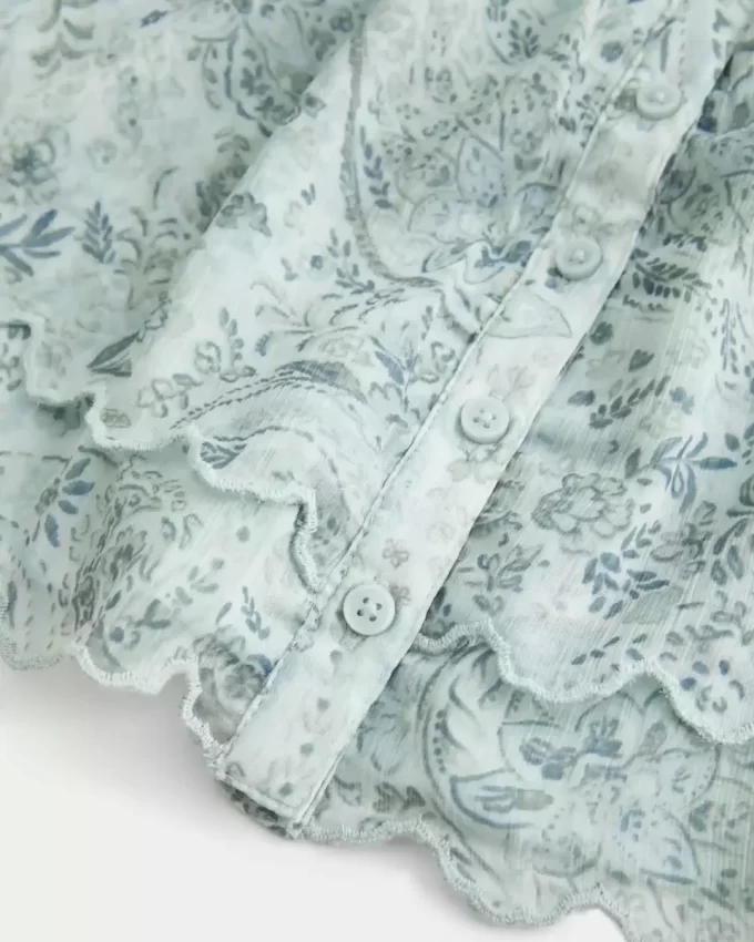 Kolay Şifon Babydoll Üst