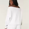 Kolay Çift Omuz Açık Sweatshirt Kolay Çift Omuz Açık Sweatshirt