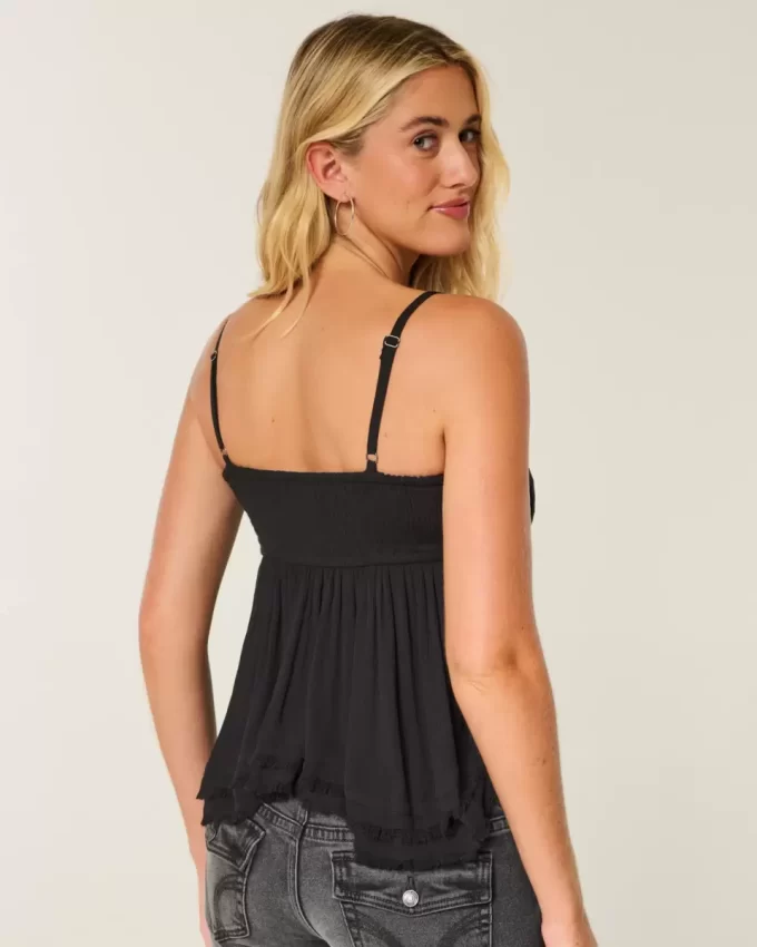 Kolay Çivili Babydoll Üst