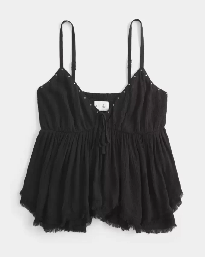 Kolay Çivili Babydoll Üst